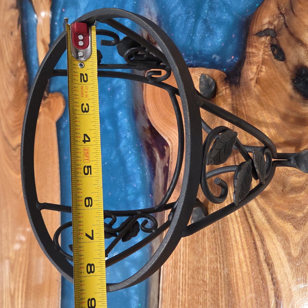 Longaberger Wrought Iron Plant Stand - Black - Picture 4 of 5